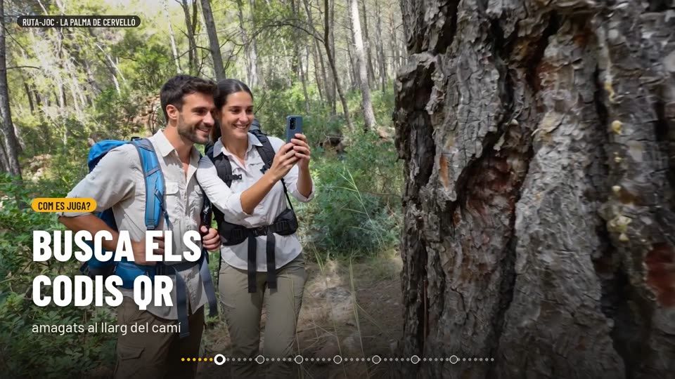Ruta-joc de la pedra seca a la Palma de Cervelló