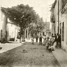 Carrer Mogent i carrer del Sol. Ruta Vilanova, Memòria en Moviment