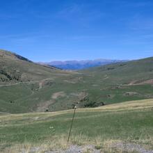 Pla d'Anyella des del coll de la Creueta, Toses
