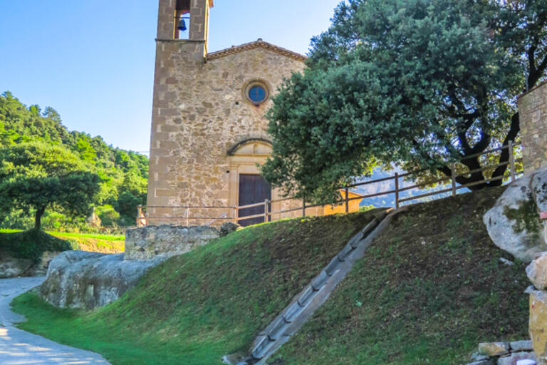 Ruta al serrat de Malla i Sant Salvador. L'Espunyola