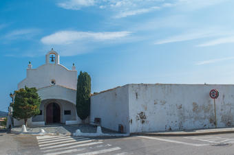 Ermita de Sant Baldiri. Ruta de Cadaqués al Far de Cap de Creus.