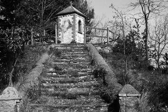 <p>Fotografia de 1959 (Arxiu de Baldiri Selva i Cunill).</p> Ruta dels Padrons. Sant Boi de Lluçanès