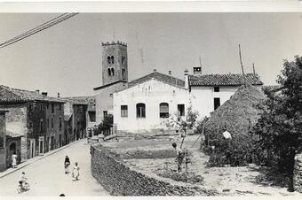 Carrer de Dalt i l'era de Can Manyosa