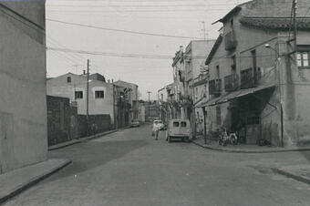 <p>Ruta Vilanova, Memòria en Moviment. Vilanova del Vallès</p> Carrer Mogent i carrer del Sol. Ruta Vilanova, Memòria en Moviment. Vilanova del Vallès
