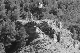 Les restes del castell de Jorba, avui.