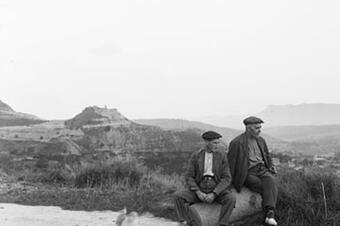 El descans al final del dia, amb la vall als peus, 1931.