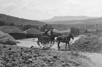 Feines del camp fetes a mà, 1931.