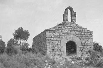 Sant Julià de les Alzinetes el 1921.
