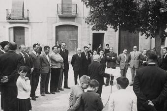Memòria en ruta al Catllar – Caramelles pels carrers, dirigides per Joanet Duch Canals, 1966