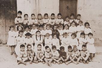 Memòria en ruta al Catllar – Grup escolar mixt a l'antiga escola de pàrvuls, 1957