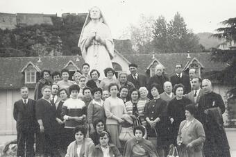 Memòria en ruta al Catllar – Grup de vilatans de peregrinació a Lourdes, 1963