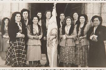 Memòria en ruta al Catllar – Junta de la confraria de les Filles de Maria, 1951