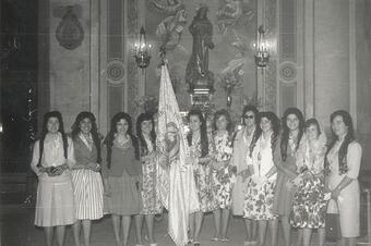 Memòria en ruta al Catllar – Junta de la confraria de les Filles de Maria, 1959