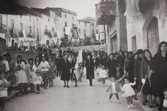 Memòria en ruta al Catllar – Processó de Corpus, 1959
