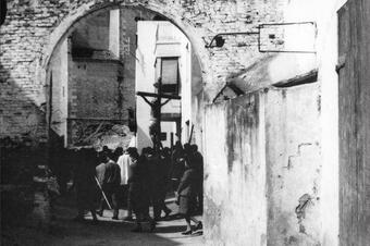 Memòria en ruta al Catllar – Viacrucis de Setmana Santa, 1960