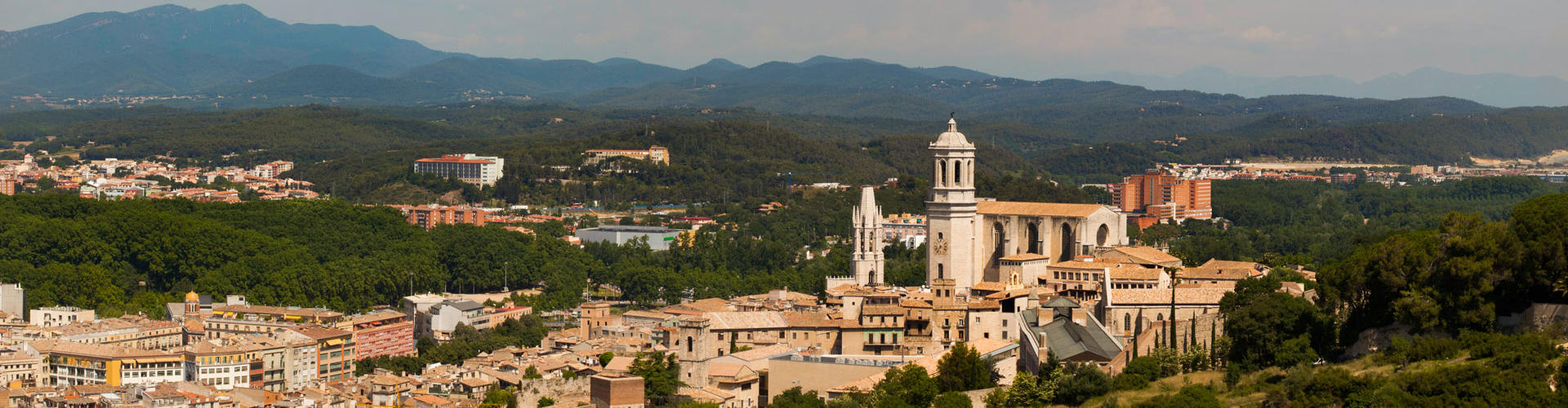 Girona des el mirador de la Torre d'Alfons XII