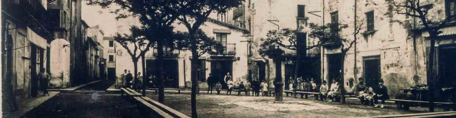 Plaça Petita entre 1900  i 1936