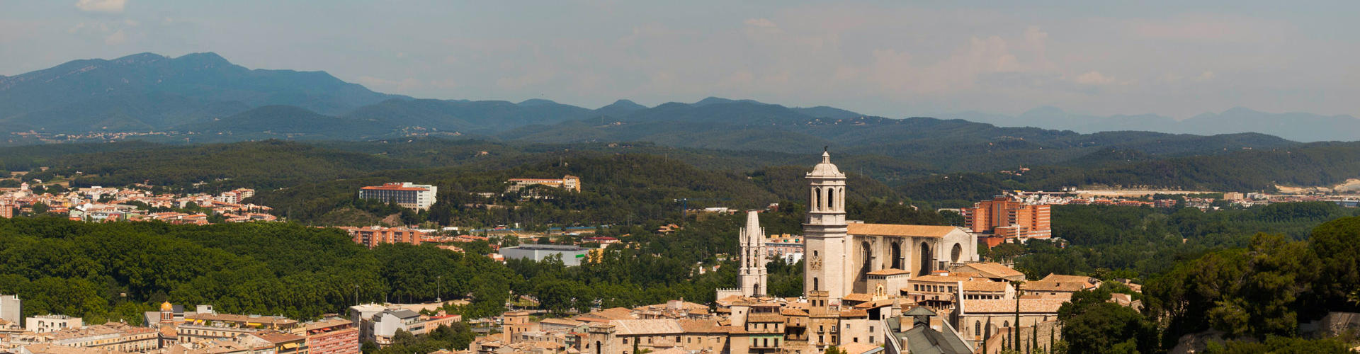Girona des el mirador de la Torre d'Alfons XII